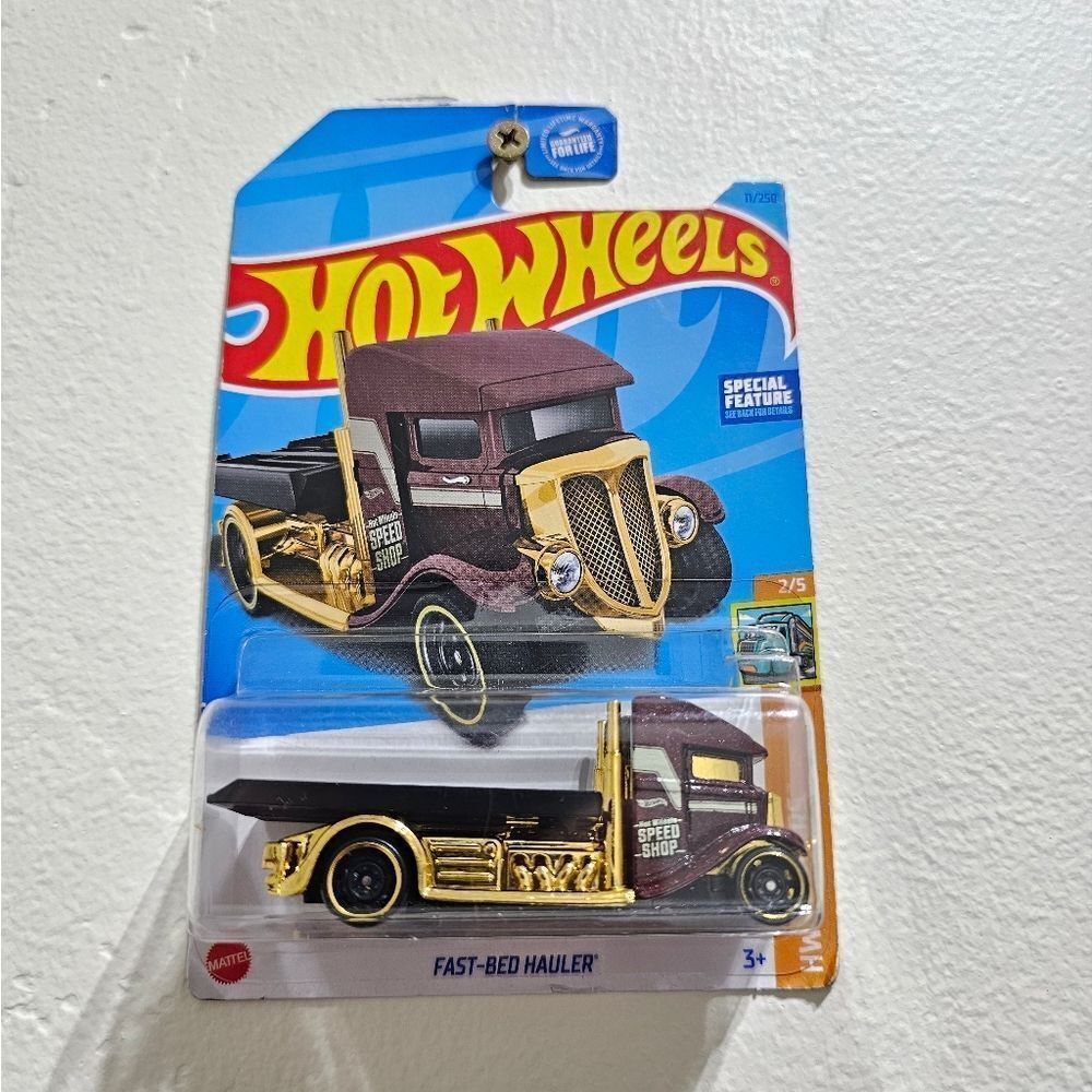 Hotwheels Brown Fast Bed Hauler
